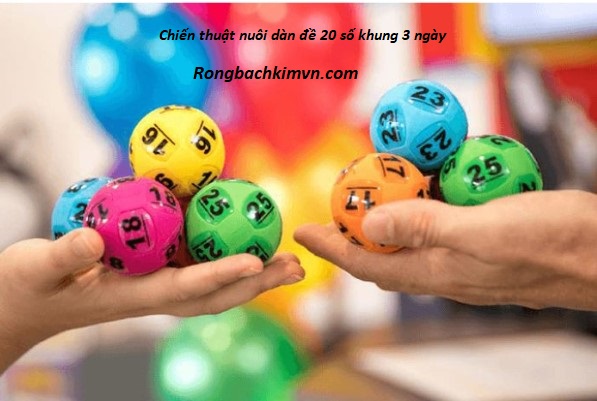 Chiến thuật nuôi dàn đề 20 số khung 3 ngày
